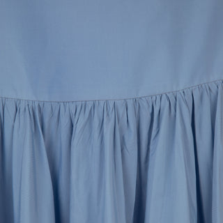 altimge2 for Carlucci Blue Gathered Taft Skirt at Dress Code itsdresscode.com