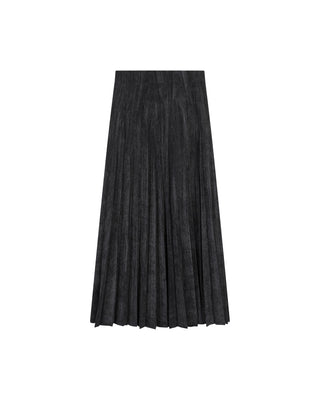 Orly Black Corduroy Maxi 36" Skirt at Dress Code itsdresscode.com