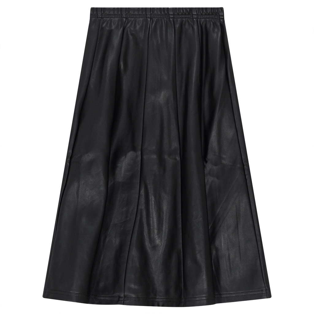 Ginger Black Leather Stretch Panel 27