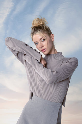 MNA5032 Gray Amara Wrap 36" Skirt