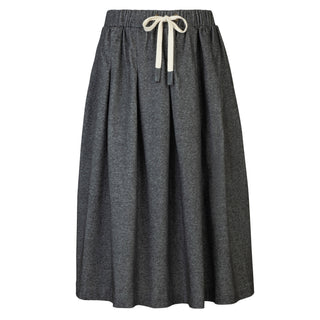 Sciacca Grey Knit Pleat 28" Skirt at Dress Code itsdresscode.com