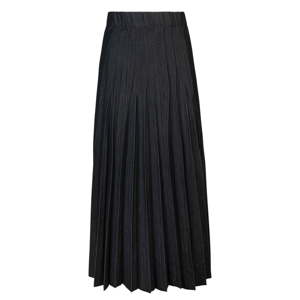 Orly Black Denim Maxi women's modest skirt – Dress Code