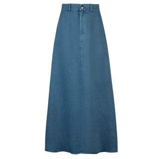 Honeyseed Blue Denim Tencel 36" Skirt  at Dress Code itsdresscode.com