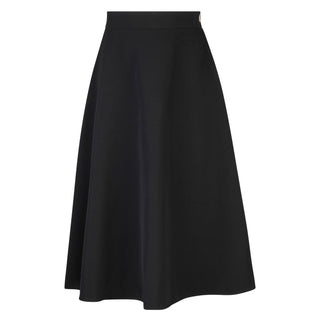Viva K Black A Line Crepe 30" Skirt at Dress Code itsdresscode.com