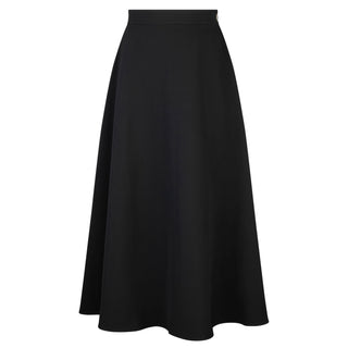 Viva K Black A Line Crepe 35" Skirt at Dress Code itsdresscode.com