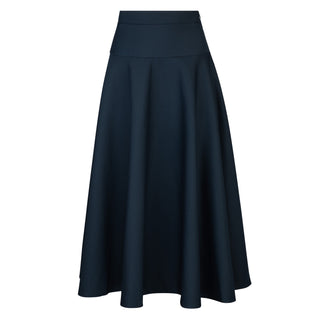 Peode Navy Circle 33" Skirt with Round Yoke at Dress Code itsdresscode.com
itsdresscode.com