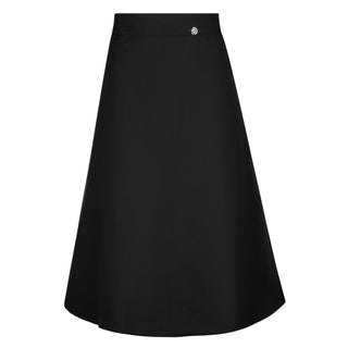 Peode Black Hlaf Circle A Line 29" Skirt