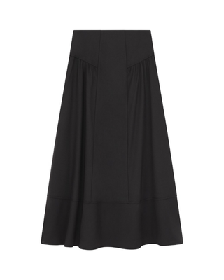 AL205 Black Yoke 34"-36" Skirt with Gathering on Sides
