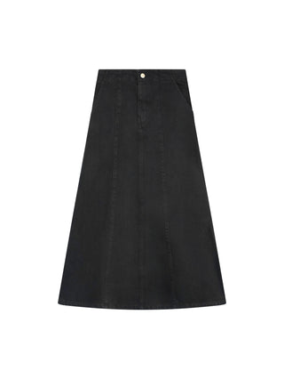 Shift Black Denim Delora Panel 36" skirt at Dress Code itsdresscode.com 