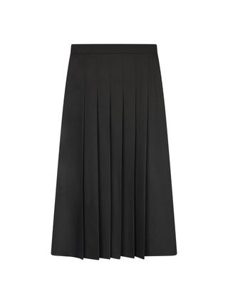 Mossaic Black Wide Pleated 36" Skirt at Dress Code itsdresscode.com
