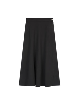 Ben & Elle Black Circle A Line 32" Skirt with Lining at Dress Code itsdresscode.com
