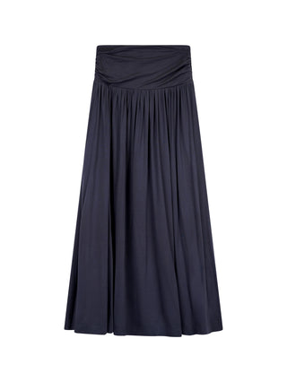 Story Navy Slinky Pocket 36" Skirt at Dress Code itsdresscode.com