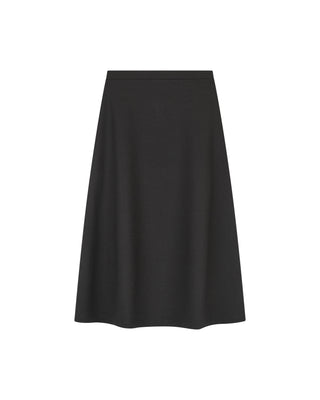 Wear & Flair Black A Line Stretch 29" Skirt at Dress Code itsdresscode.com