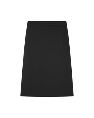 Wear & Flair Black Straight 28" Skirt with Zipper at Dress Code itsdresscode.com