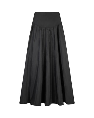 Mossaic Black Taffeta 42" Skirt with Yoke at Dress Code itsdresscode.com