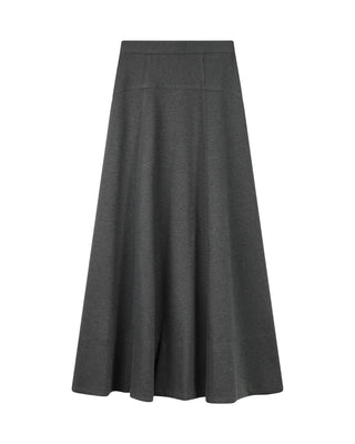 Mossaic 2635 Grey A Line Panel 36" Skirt with Yoke at Dress Code itsdresscode.com
