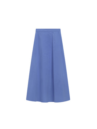 EDIT Cobalt Blue Cotton Center Seam 36"Skirt at Dress Code itsdresscode.com