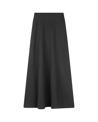 Honeyseed Black Stretchy V Yoke 36" Skirt at Dress Code itsdresscode.com