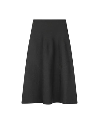 Midi Black A Line Knit 27" Skirt at Dress Code itsdresscode.com