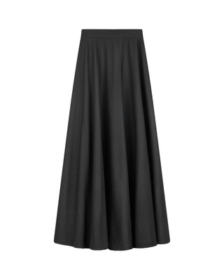 Giovanna Nicolai Black Circle 39" Skirt With Back Zipper at Dress Code itsdresscode.com