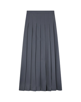 altimge2 for Bytess Gray Pleated 36" Skirt at Dress Code itsdresscode.com