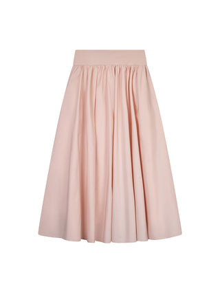 Peode Soft Pink Taffeta Fabric Circle 34" Skirt at Dress Code itsdresscode.com