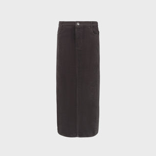 altimge1 for LOUP Grey Corduroy 36" Skirt at Dress Code itsdresscode.com