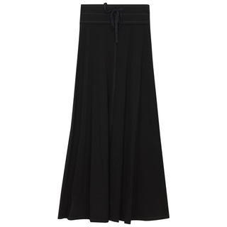 Red Myth Black Pull On Maxi 39" Skirt with Middle Seam at Dress Code itsdresscode.com