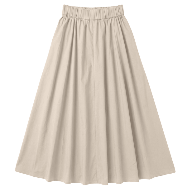 Aspect Sand Panel Flare 35" Skirt With Elastic Waist at Dress Code itsdresscode.com