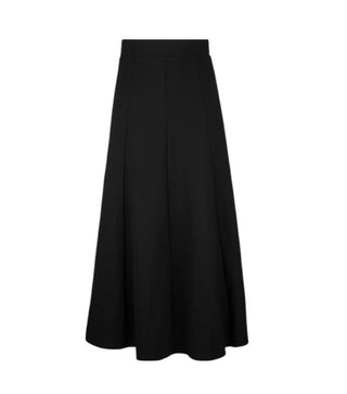 Wear & Flair Black Ponte Panel 36" Skirt  at Dress Code itsdresscode.com