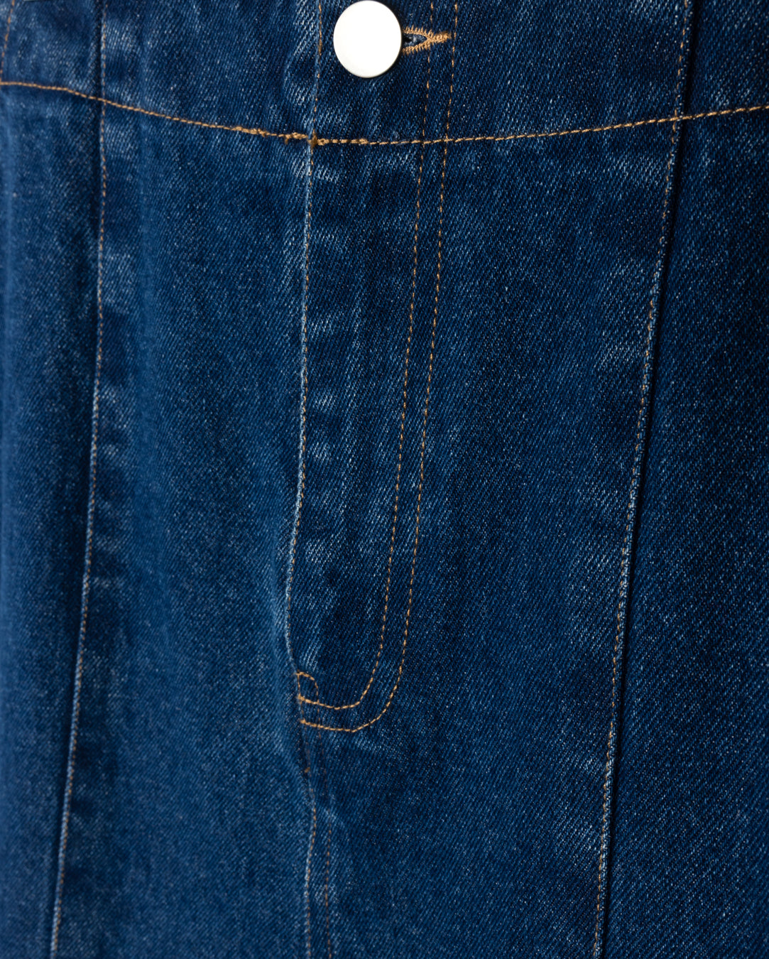 パンツ over skirt denim pants Go-to women's skirts Shift Blue Denim Delora Panel 36