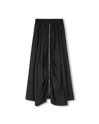 altimge1 for Slate Black Parachute Zip Up 36" Skirt at Dress Code itsdresscode.com