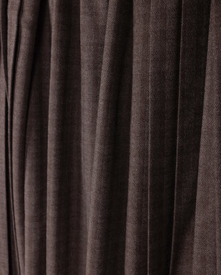 altimge2 for Begonia Brown Plaid Wool High Low 33" Skirt at Dress Code itsdresscode.com