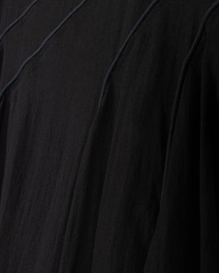 altimge2 Tweed Black Linen Stitched Detail 36" Skirt at Dress Code itsdresscode.com