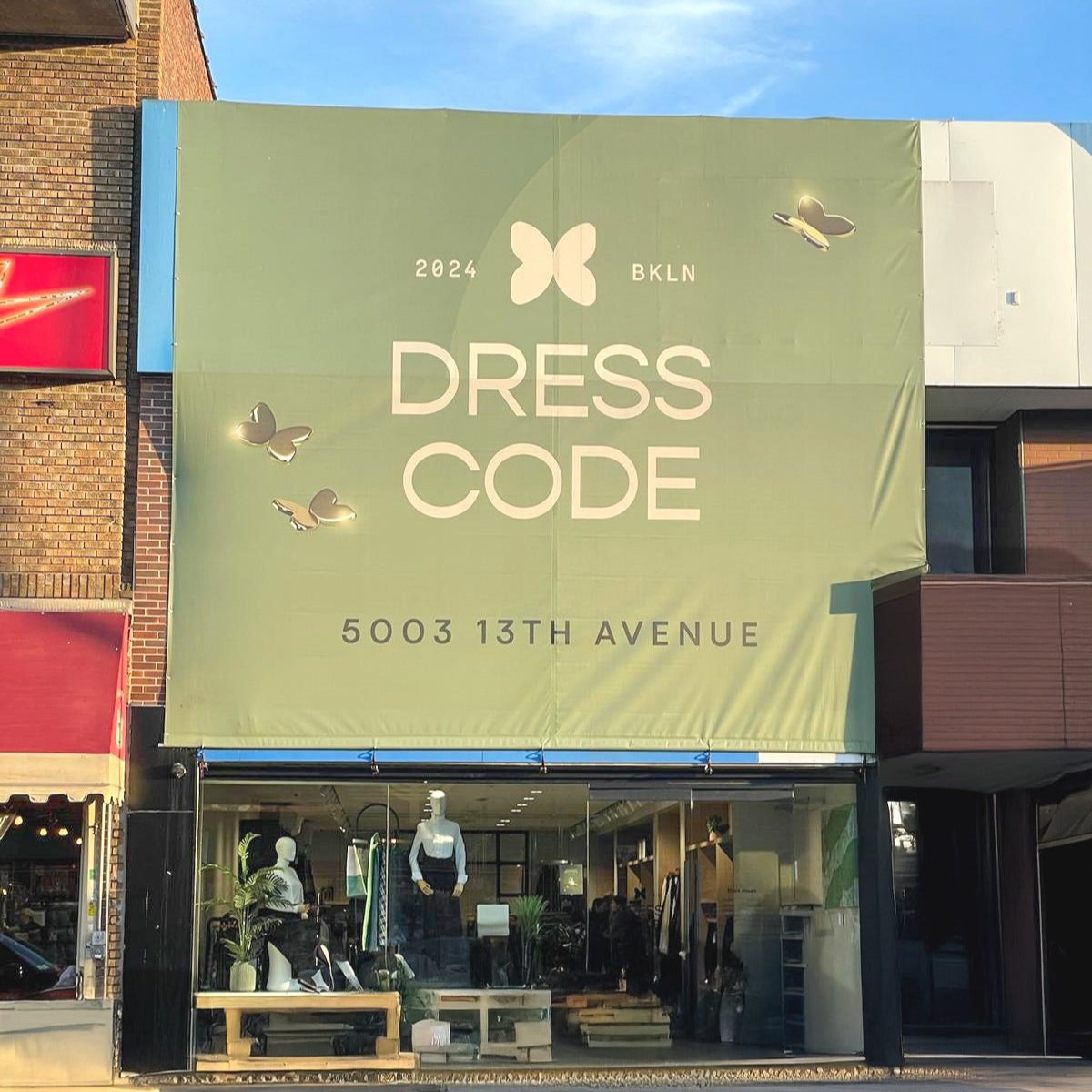 dress code fashion store Sofia, Bulgaria - October 16, 2023: Boutique Dress Code Fashion Store at Saborna Street in City Centre Stock Photo