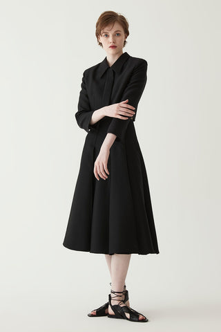 Hagahi Black Pleated 36" Skirt at Dress Code itsdresscode.com