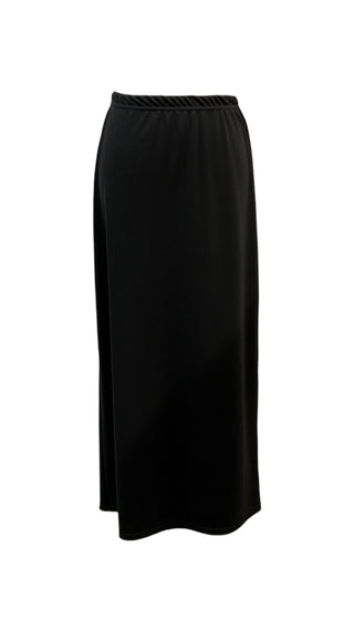Simondona Black Long Straight 37" Skirt at Dress Code itsdresscode.com